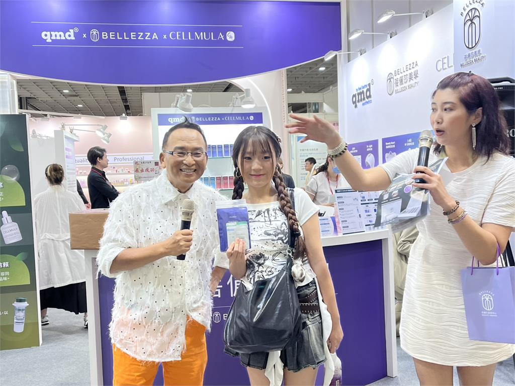 亞洲生技大展驚見孔鏘老師? 自曝靠蓓儷莎頭皮修護液找回信心