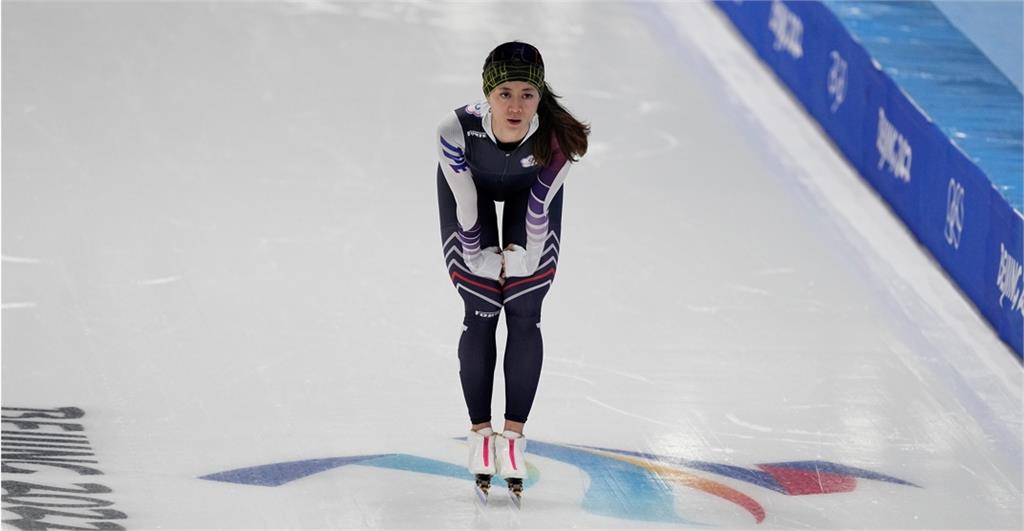 冬奧／台灣隊黃郁婷競速滑冰1500公尺完賽　超出2分確定無緣獎牌