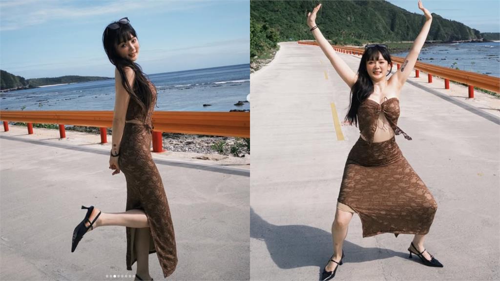 籃球甜心「上下開大V」狂洩深溝 反差1舉「猛扯激緊布料」險炸開!