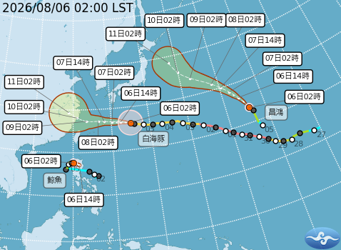 快新聞／入夜變天！各地續飆高溫　「白海豚」外圍雲系靠近中南部防大雨