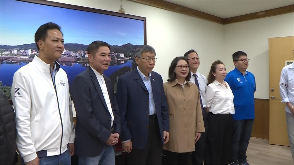 苗栗"藍白合"! 鍾東錦延攬賴香伶當副市長 謝柯文哲借將