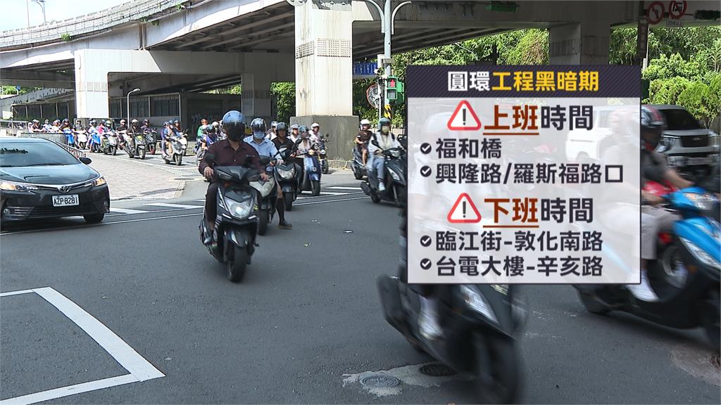 公館圓環不塞車破功怨聲連連　徐巧芯嗆：不是塞車是等紅燈
