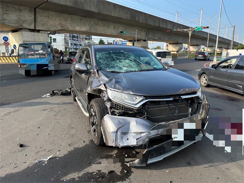 悲傷父親節! 桃園警上班途中遭左轉車撞上當場身亡