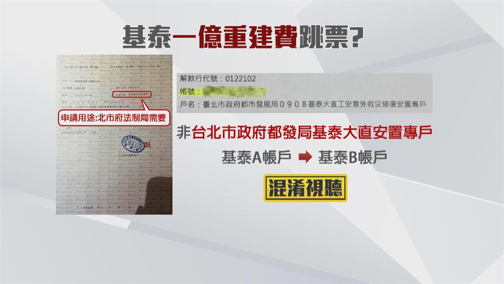 離譜! 基泰建設稱早匯1億元 被抓包"匯給自己"
