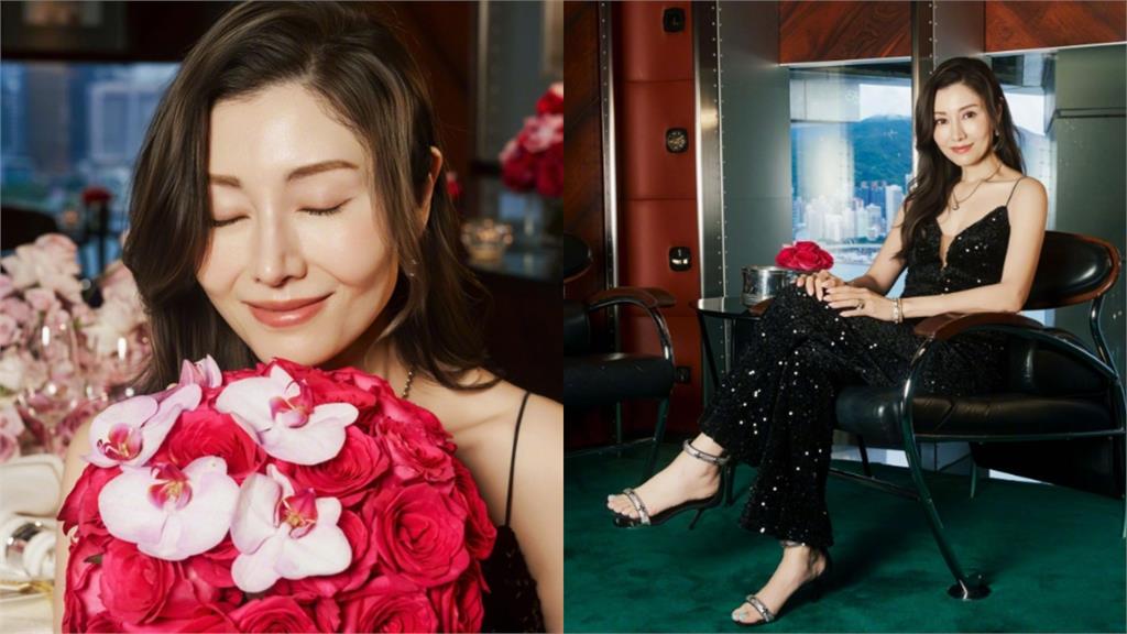 李嘉欣55歲慶生照流出「暗黑禮服」驚呆全港!她自曝凍齡全靠1水果