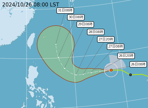 快新聞／康芮颱風+東北季風增強　下週雨彈炸北部5天「部分地區低溫僅20度」　