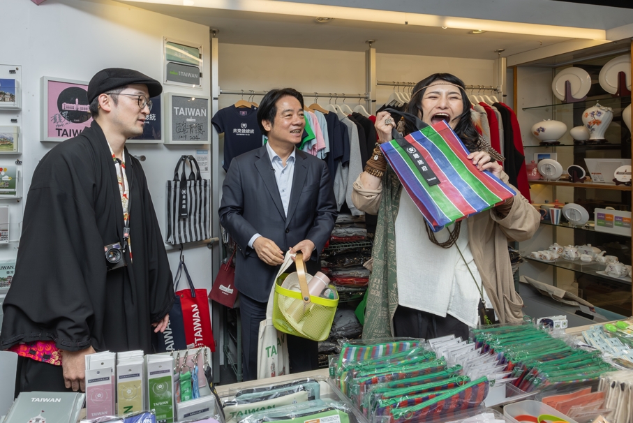 邀日本大胃王開箱總統府！　賴總統霸氣：喜歡什麼就送你