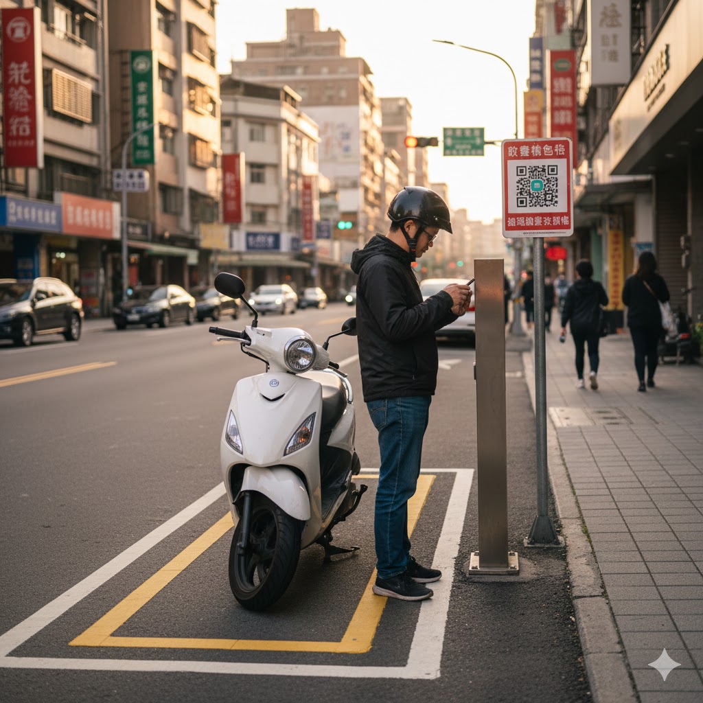 路邊機車格「白線內再畫黃線」掀討論!內行人揭真相:是金錢的顏色