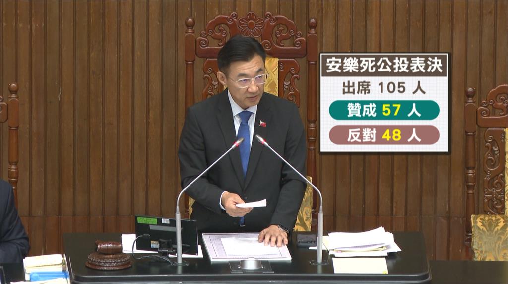 安樂死、重啟核電公投逕付二讀　陳冠廷：生命議題非「是非題」