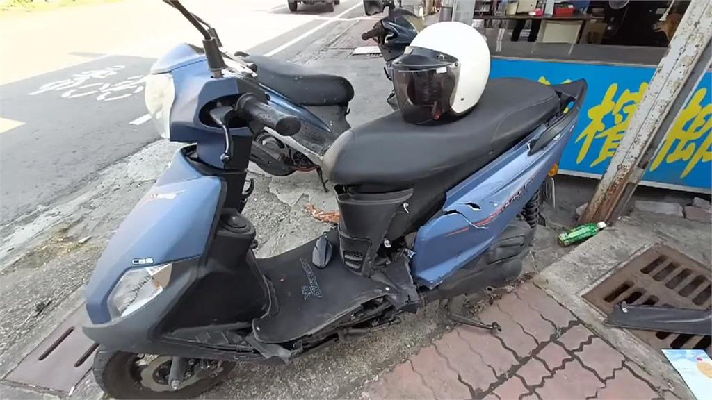轎車左轉撞飛騎士50公尺 車上乘客「棄車逃逸」 肇事駕駛也逃跑