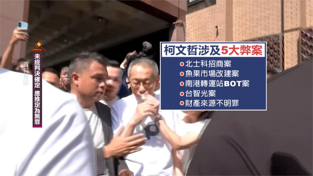 柯文哲五大弊案纏身！　背信罪若二審確定最快「這時候」入監