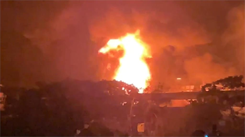 明揚大火爆炸5死 3名消防員殉職、98人受傷