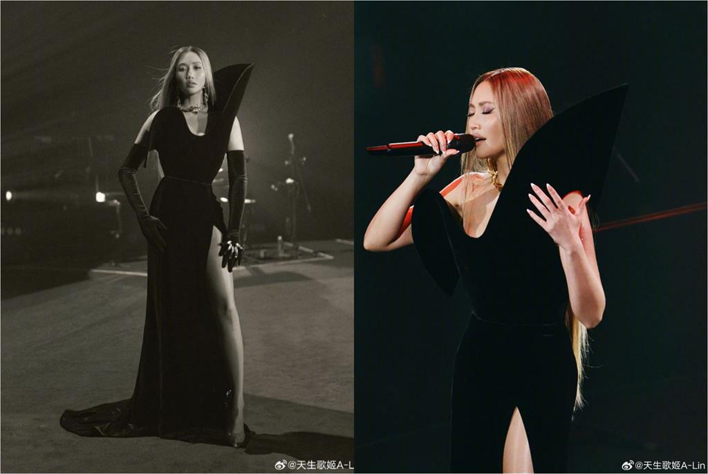 A-Lin成都開唱火力全開！中空戰袍「狂洩長輩」嗨喊2福利：要更多錢