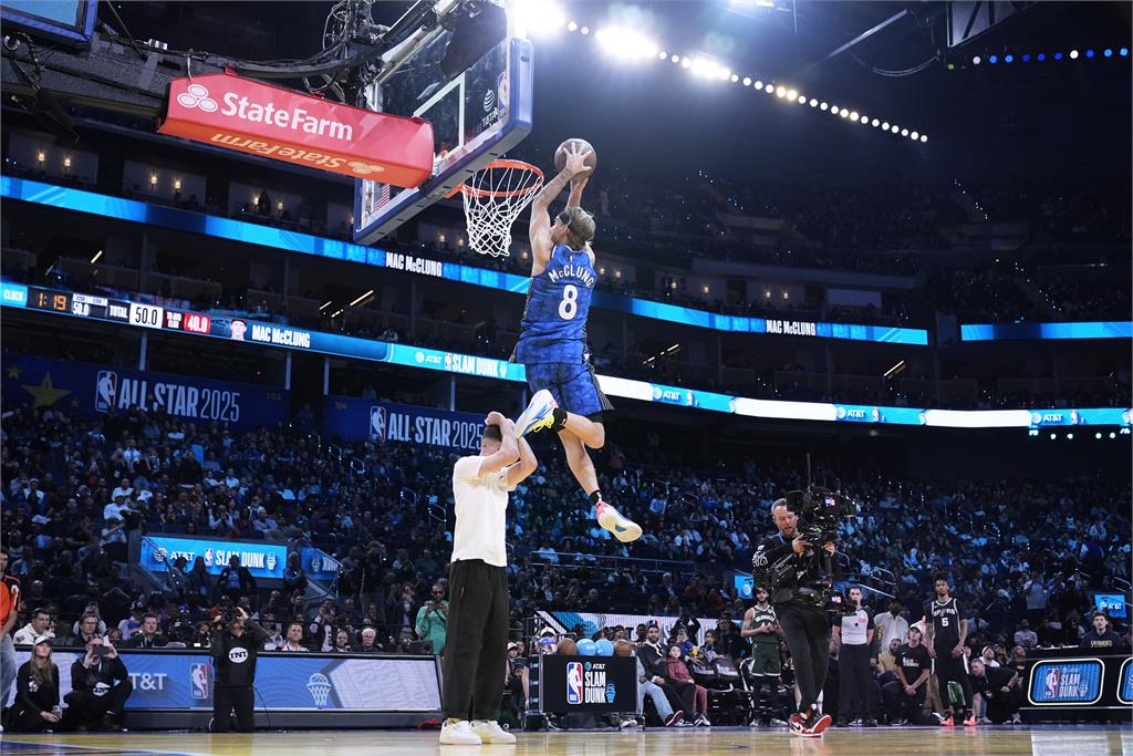 NBA／「灌籃王」麥克朗3連霸史上第1人！賽後受訪改口「將拚第4冠」