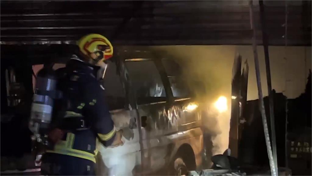 前租客疑租賃糾紛「挾怨報復」 開車撞門釀火災母女雙亡