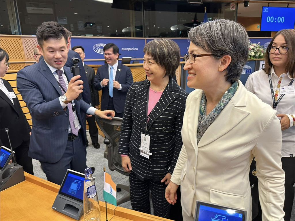快新聞/見證蕭美琴訪歐發表IPAC大會演說 范雲稱「歷史的一刻」:感到非常驕傲
