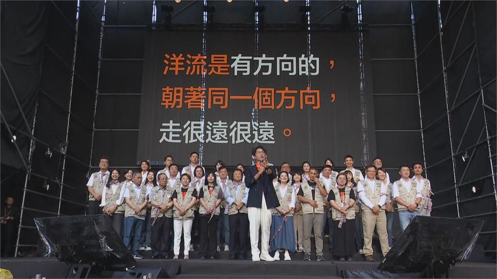快新聞／競總成立現場洋流破10萬人！沈伯洋談選戰：我從一開始就相信自己
