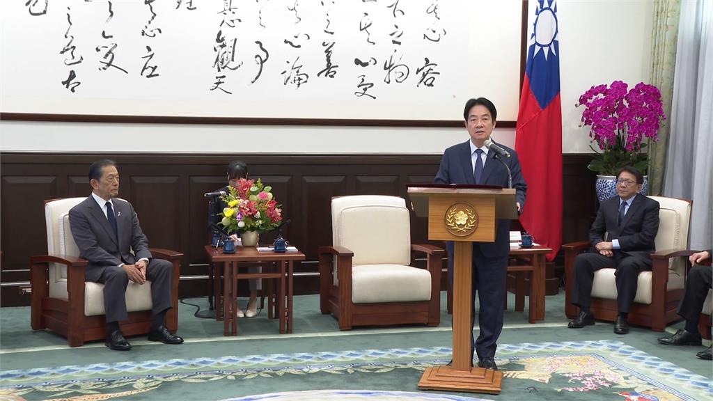 親自恭賀賴總統完成出訪　日台交流協會會長：台日續強化合作