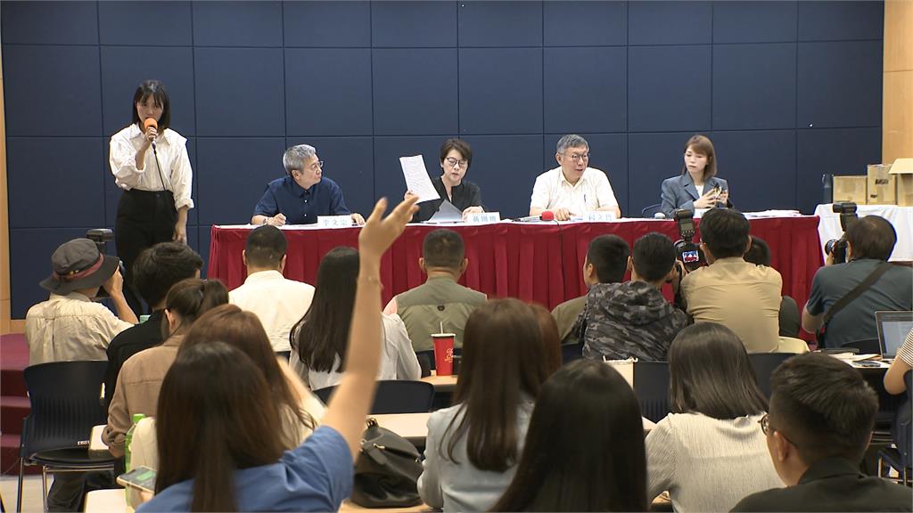 民眾黨公布15筆「漏報」支出 11筆「沒發票」依法不能申報