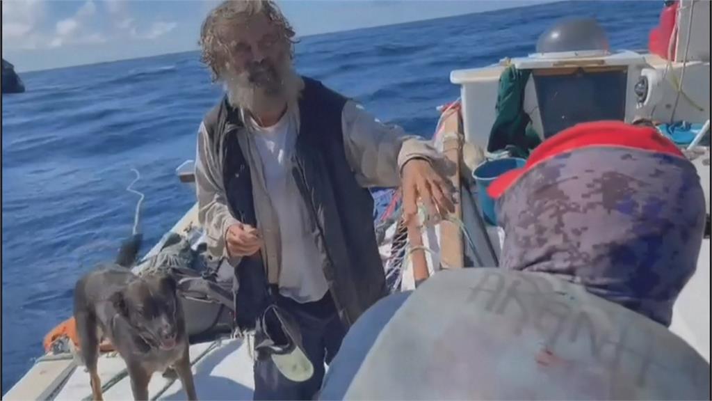 《浩劫重生》真實版！　男子與狗海上漂流3個月