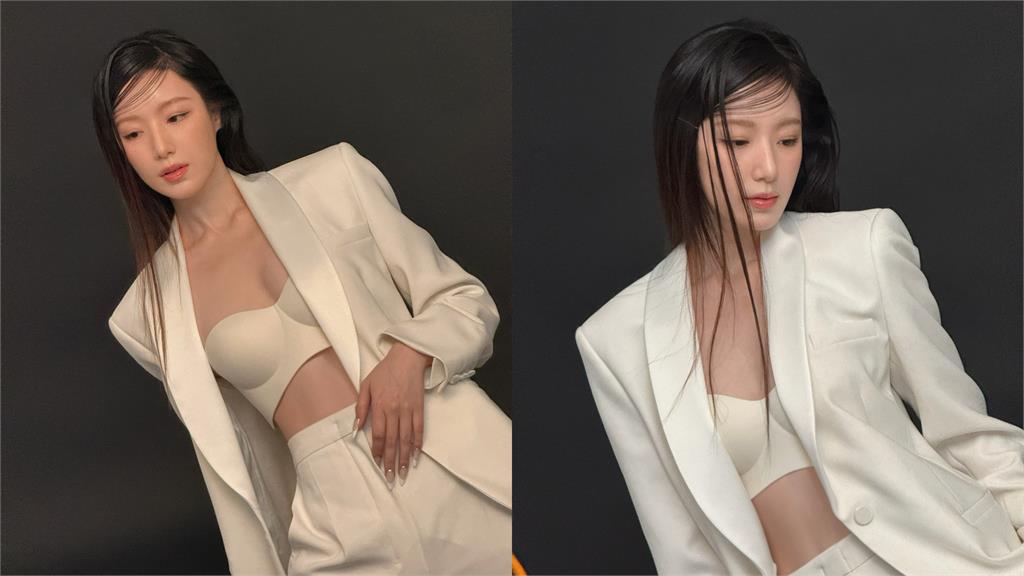 舒華罕「解放中空」只穿Bra！叉腰仰頭「挺出大芋圓」…吸暗黑女優朝聖