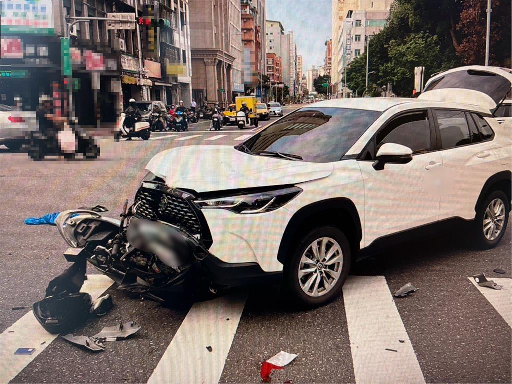 快新聞／左轉釀禍！北市騎士遭撞身亡　駕駛依「過失致死」遭送法辦