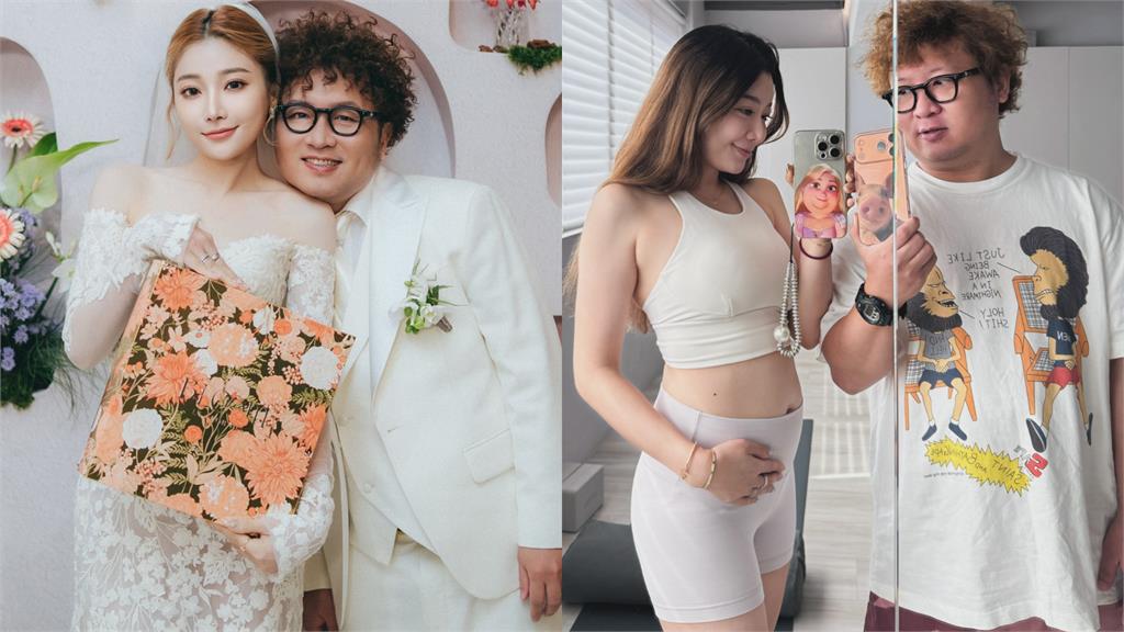 納豆愛妻依依首公開「3個月孕肚」 超貼瑜伽褲洩「真實狀態」震驚網!