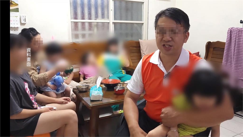 腦死拔管「花蓮9寶爸」生前事跡曝!妻淚求「別再罵他」:每個孩子顧得很好…