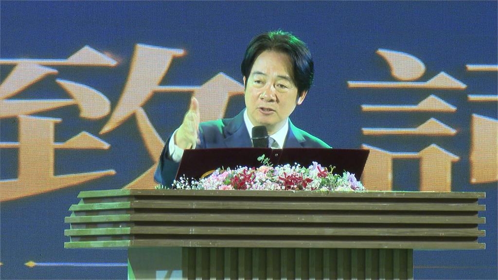 好大膽!?賴清德致詞到一半 「他們」竟衝破維安封鎖