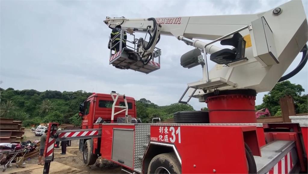 工安意外!綁梁作業「鋼梁突崩落」 吊車助手遭砸中不治
