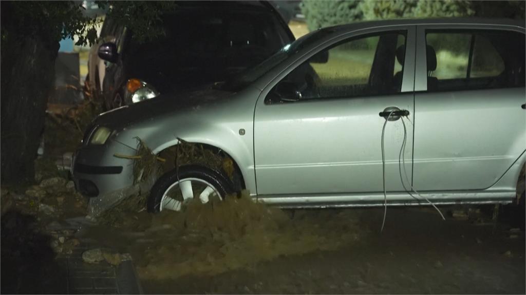 歐洲暴雨釀洪災　希臘2死、南義大利氣旋逾百億災損