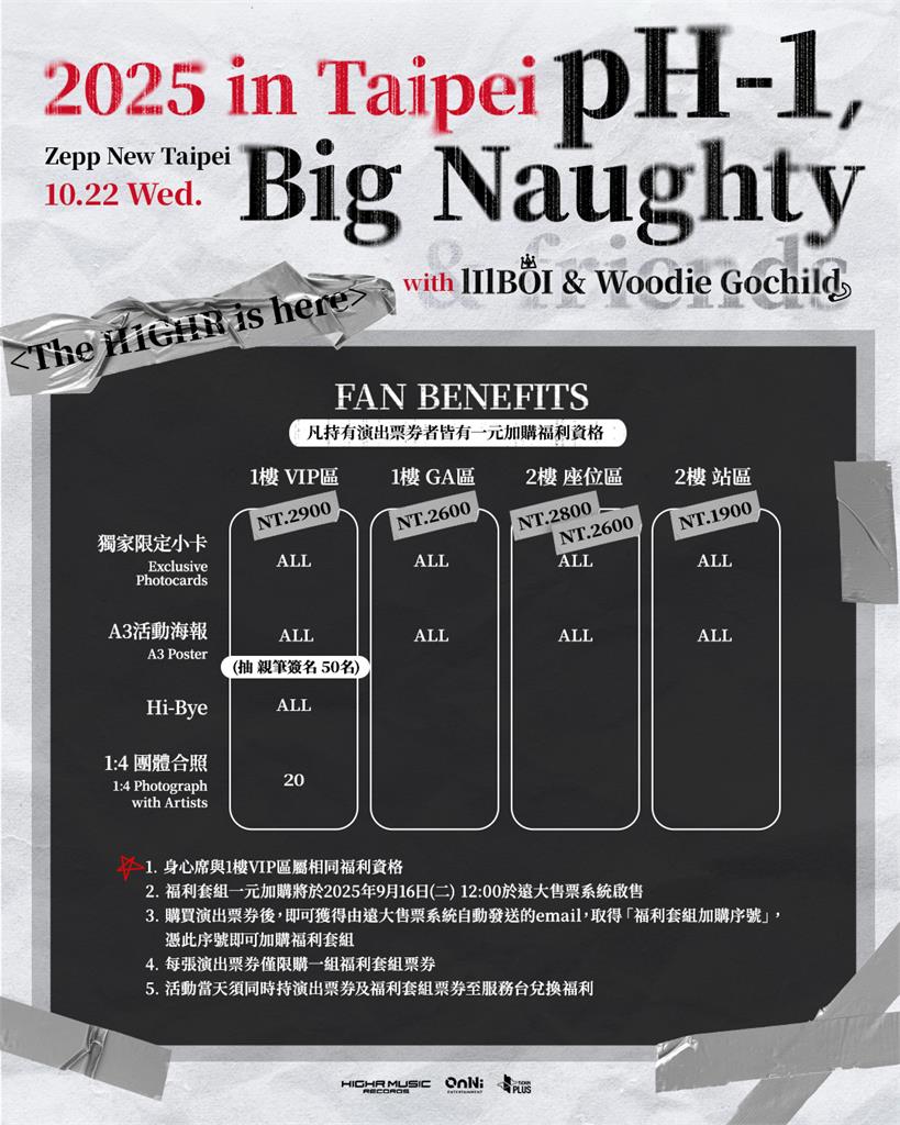 韓國嘻哈歌手pH-1、BIG Naughty領軍！動員家族10/22登台
