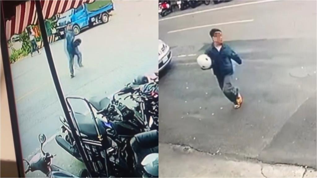 高雄移工失聯4年遇警「棄車狂逃」！躲機車行誤闖「比特犬家」狼狽影片流出…