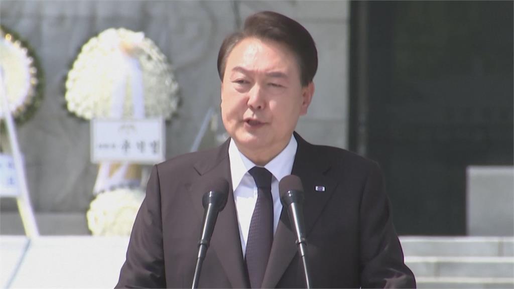 韓美同盟升級「以核為基礎」 尹錫悅悼韓戰英雄誓言保衛國民