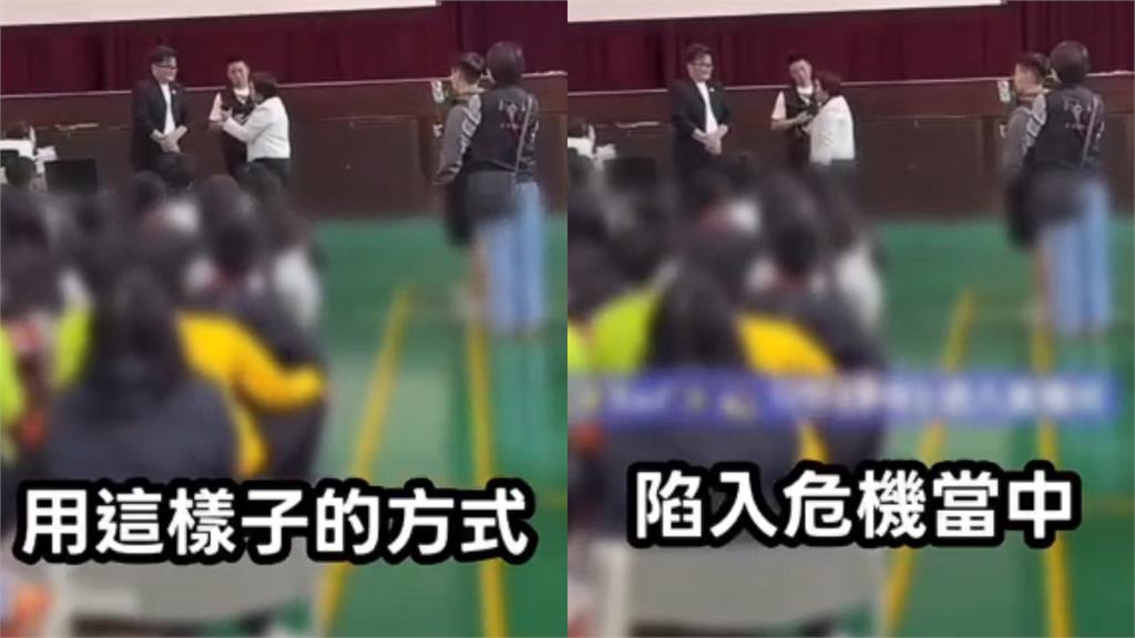 賓賓哥擅自「開抖音直播國中生」！校長當場制止衝突畫面曝…本人竟嗆：要告就告