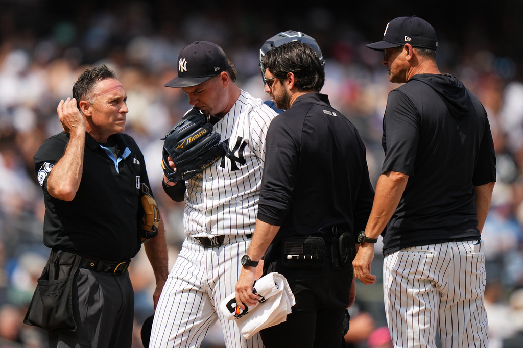 MLB(影)/那ㄟ阿內?洋基又傳傷病壞消息 這先發火球男將關機2到4週