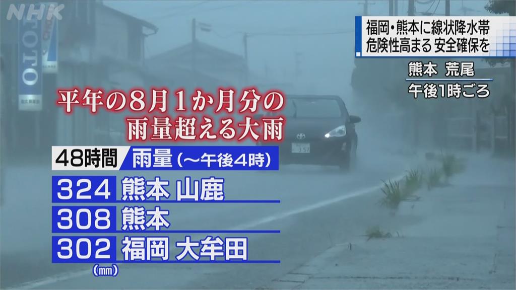 西日本鋒面滯留致災！　九州暴雨、鹿兒島土石流警戒
