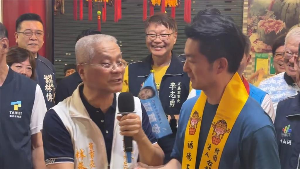 福德宮董座力挺沈伯洋！　當眾酸蔣「選舉才來」　虧：選總統
