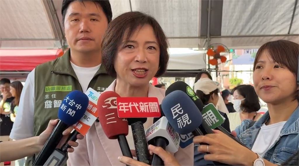 短兵相接! 台中藍綠選將同台 何欣純強攻山城搶客家票