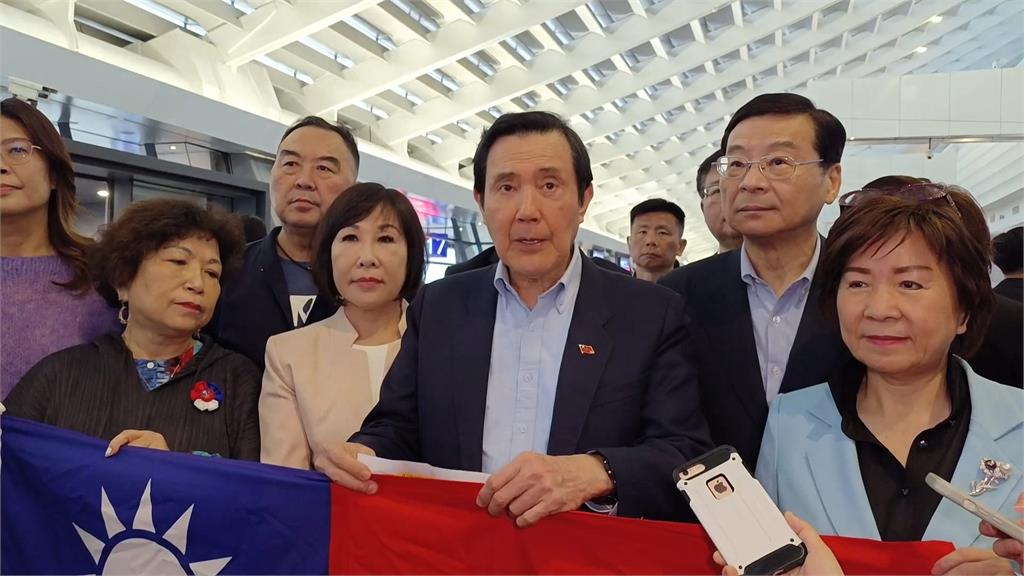 結束希臘行返台　馬英九喊話兩岸避戰談話