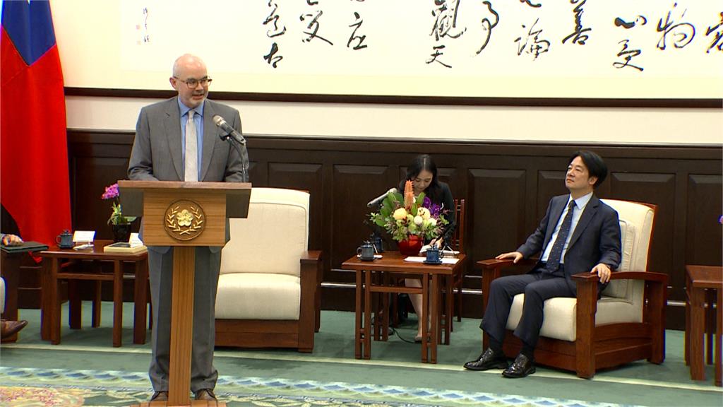 蕭旭岑稱谷立言"只比科長大一點" 盧秀燕:台美關係非小事