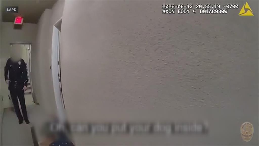 洛城警察訪查公寓、開4槍擊斃家犬 飼主心碎痛哭