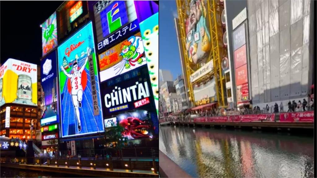 大地震前兆？大阪道頓堀川突湧「巨量魚群」！異象曝光日網憂：該不會…