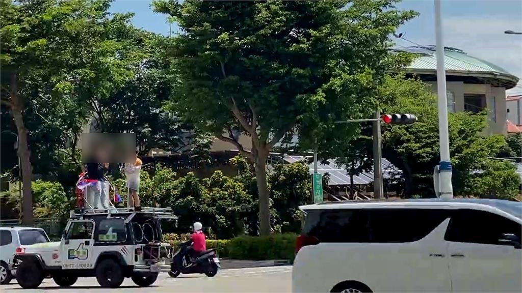 快新聞/壽星被綁吉普車上「鋼管」遊街 最高恐開罰這金額
