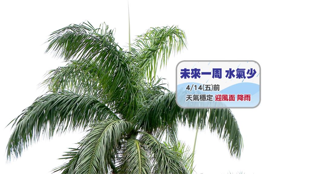 未來一週好天氣「這天」稍降溫 好渴!梅雨要等到5月中下旬
