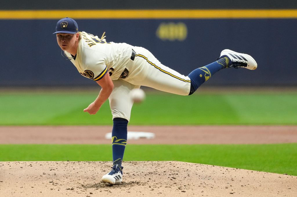MLB(影)／連飆8K差2人追平歷史！哈里森雙腿抽筋無奈退場　復出戰留下遺憾