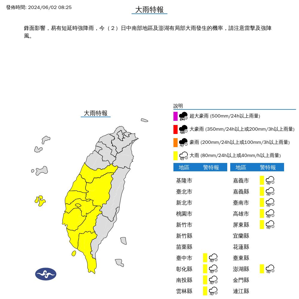 梅雨鋒面轟炸「10縣市」嚴防大雷雨！鄭明典「2圖」揭最新天況：回波來了