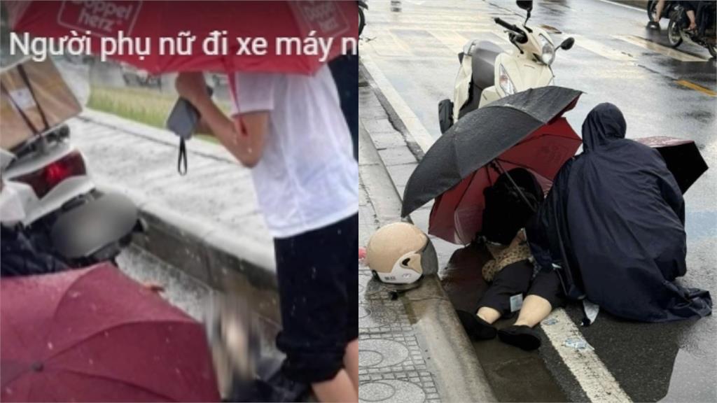 26歲女子乘機車遭「驚天巨雷」擊中！安全帽焦黑「裂成2半」當場慘死...