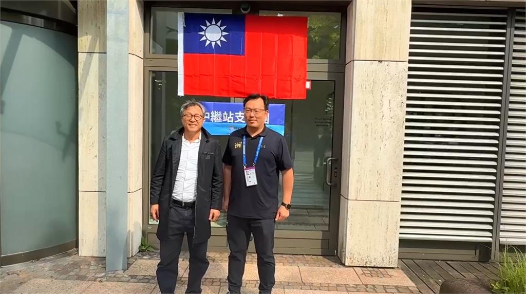 成功守住國旗! 謝志偉酸中國戰狼「站到走廊」