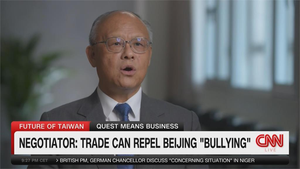CNN專訪「台美21世紀貿易倡議」首批協定推手　鄧振中：台經貿愈自由愈護台